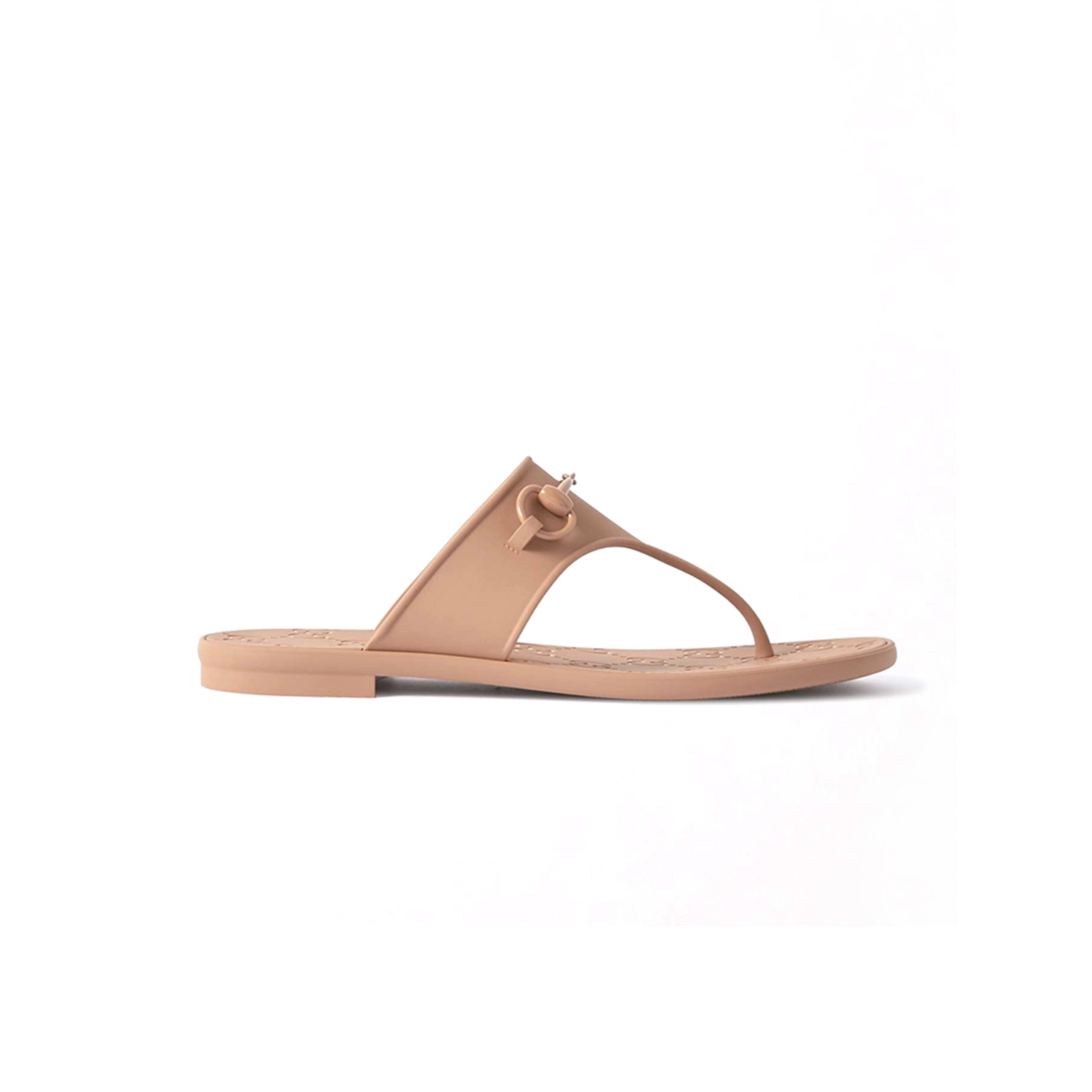 GUCCI HORSEBIT THONG SANDALS 780306 